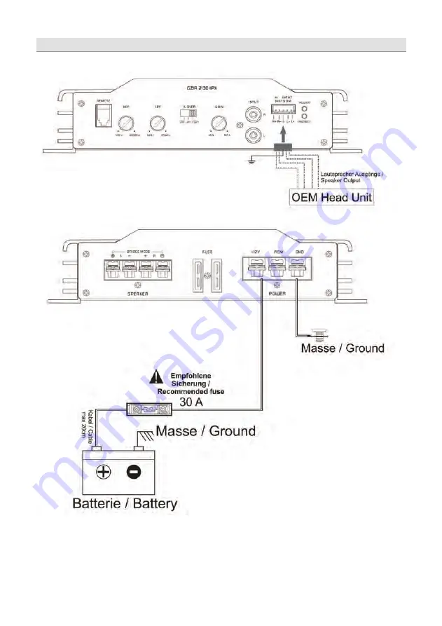 Ground Zero GZIA 1.300HPX-B Owner'S Manual Download Page 47