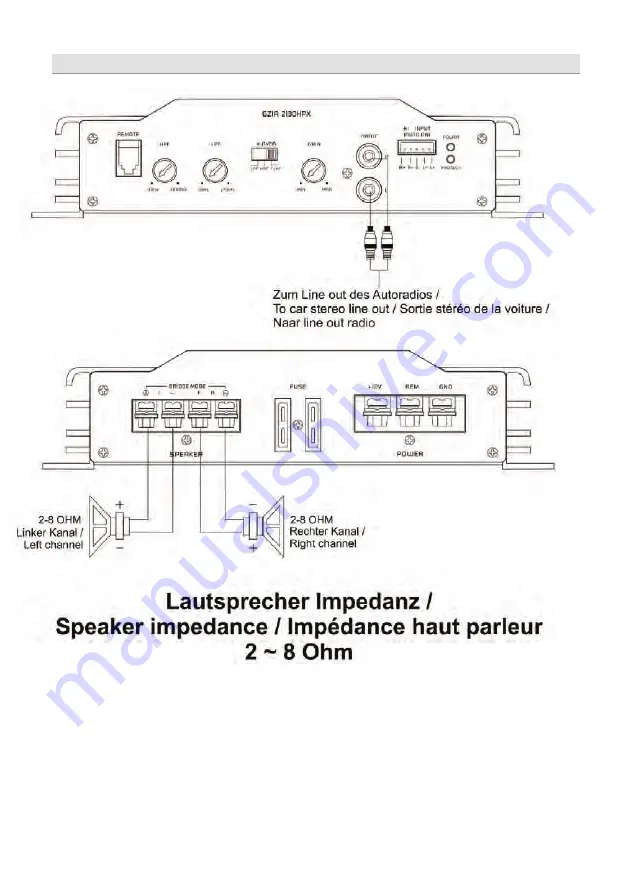 Ground Zero GZIA 1.300HPX-B Owner'S Manual Download Page 56