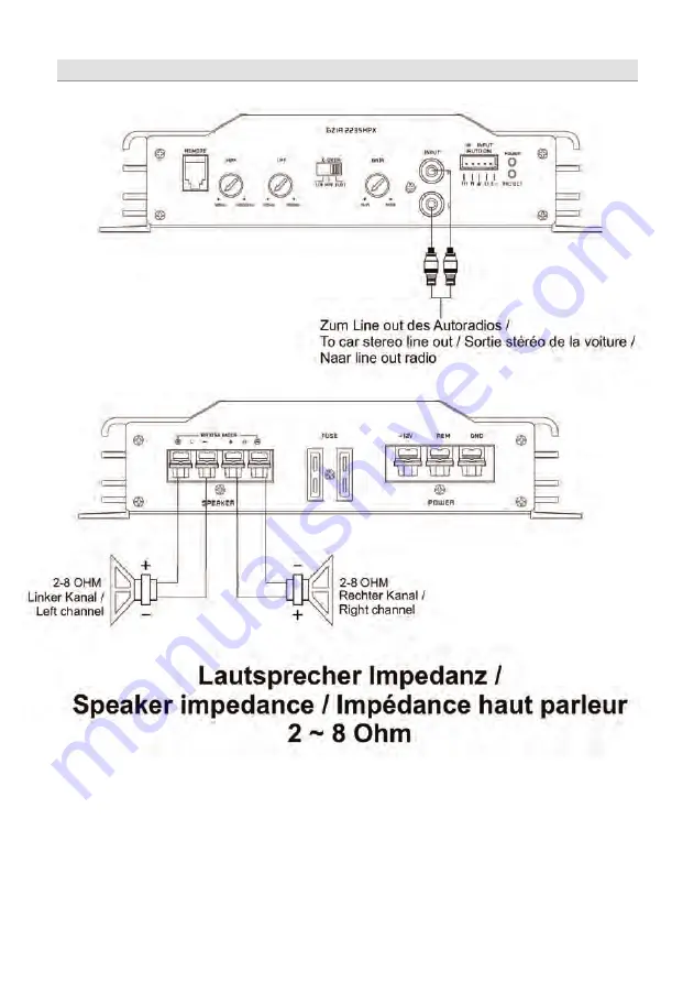 Ground Zero GZIA 1.300HPX-B Owner'S Manual Download Page 59