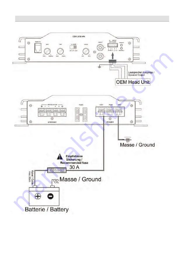 Ground Zero GZIA 1.300HPX-B Owner'S Manual Download Page 81