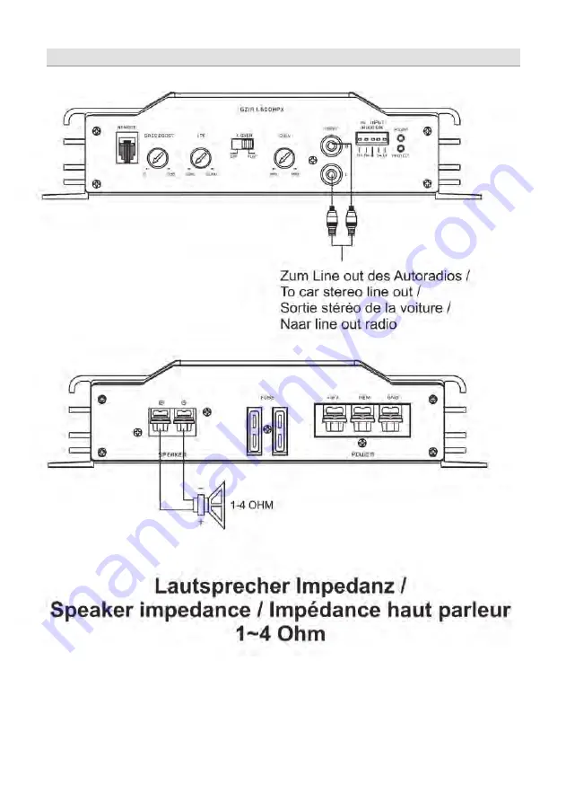 Ground Zero GZIA 1.300HPX-B Owner'S Manual Download Page 86