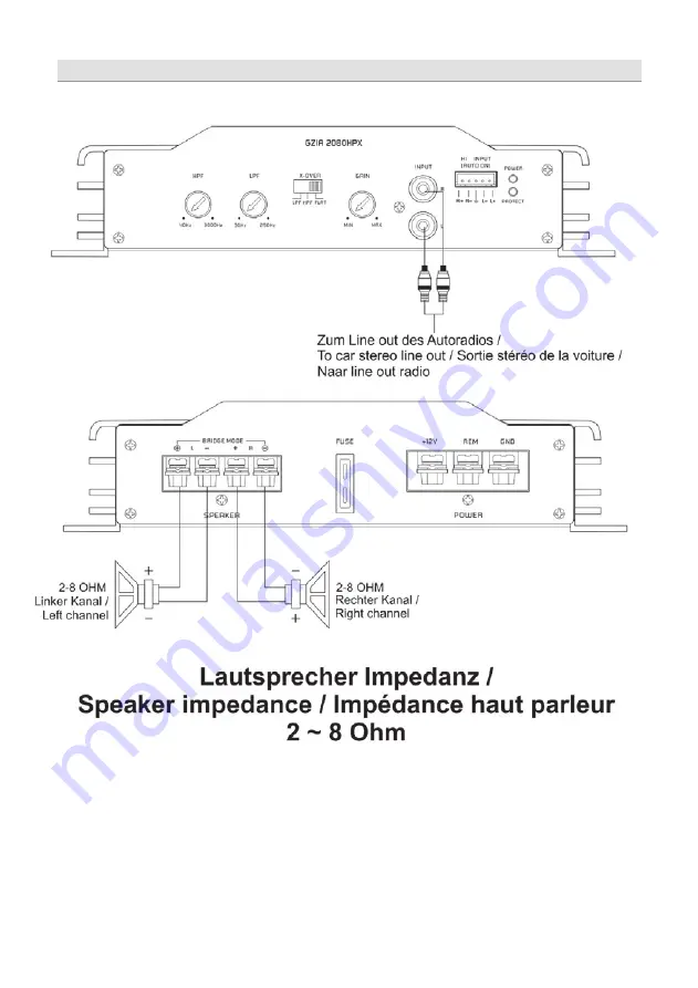 Ground Zero GZIA 1.300HPX-B Owner'S Manual Download Page 121