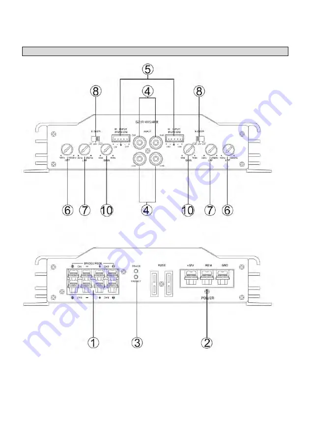 Ground Zero GZIA 2130HPX Owner'S Manual Download Page 10