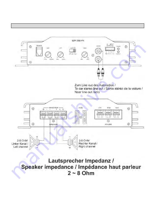 Ground Zero GZIA 2130HPX Owner'S Manual Download Page 24