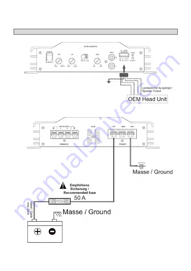 Ground Zero GZIA 2130HPX Owner'S Manual Download Page 51