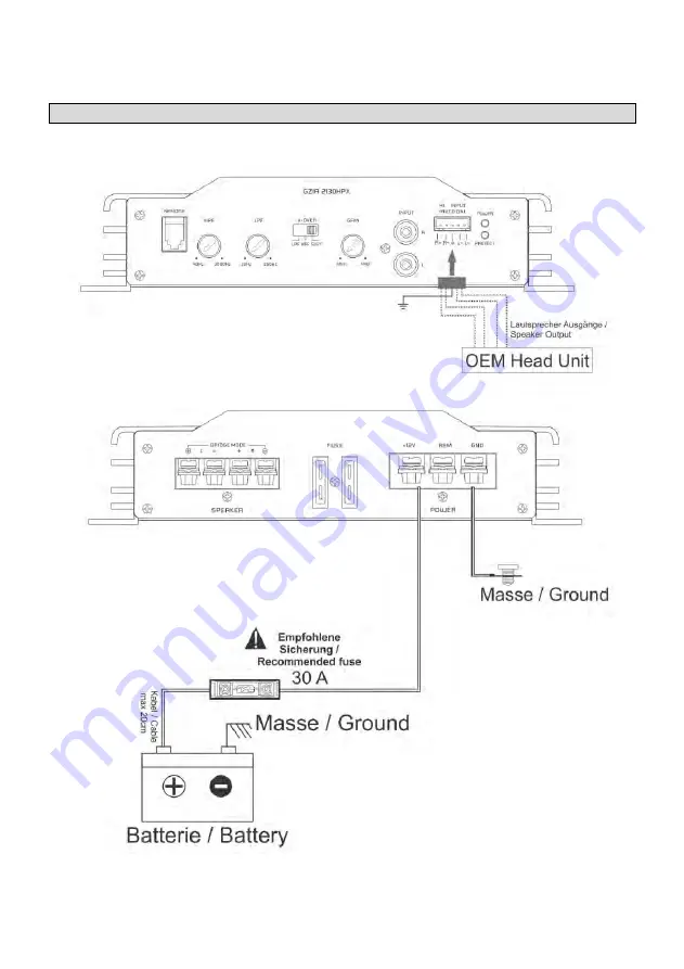 Ground Zero GZIA 2130HPX Owner'S Manual Download Page 85