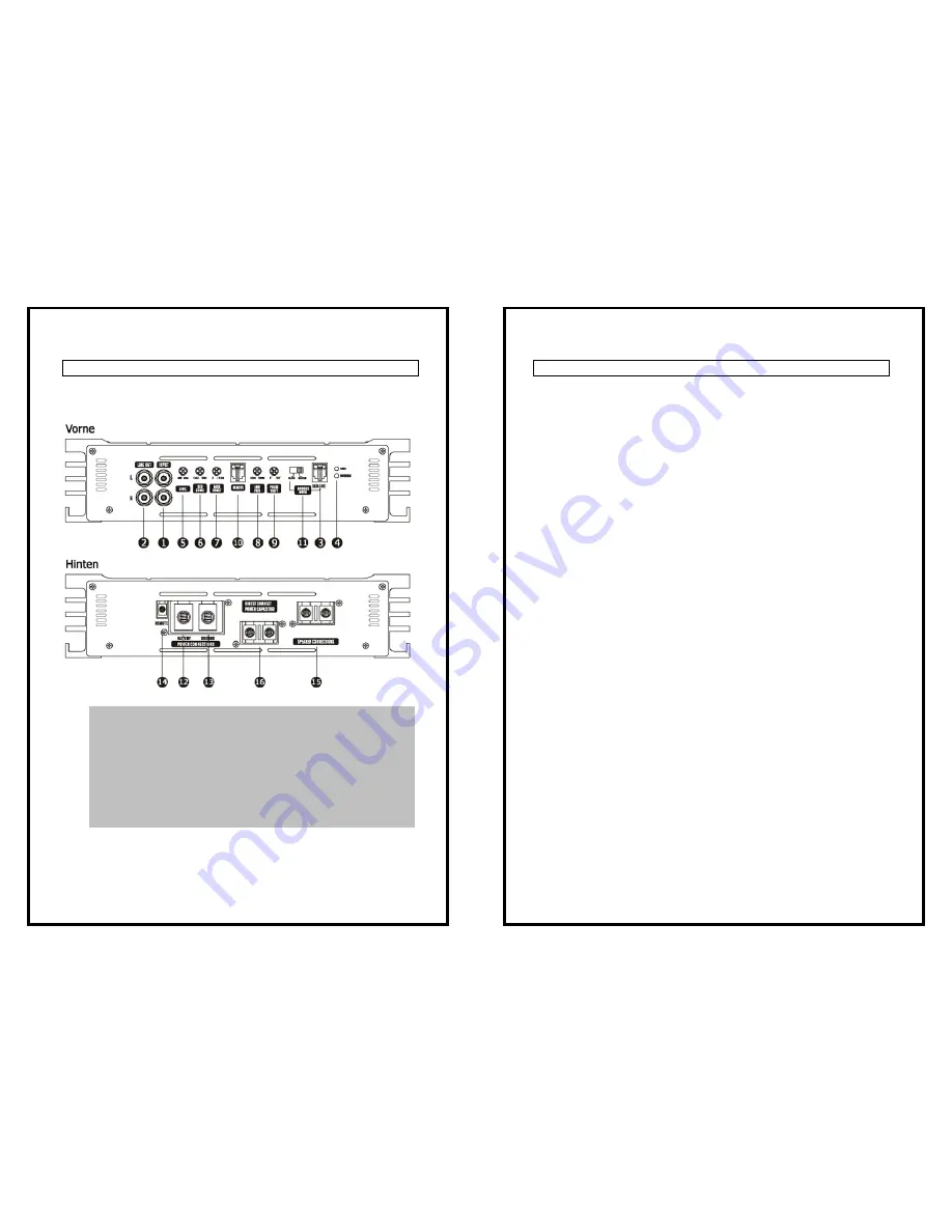 Ground Zero PLUTONIUM GZPA 1.6000D Owner'S Manual Download Page 3