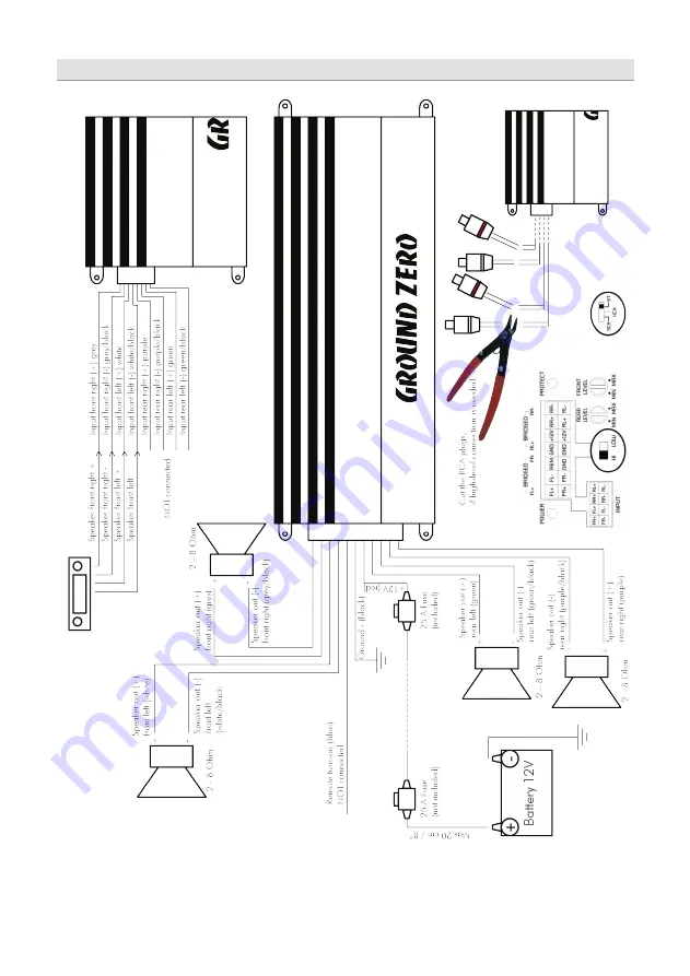 Ground Zero RADIOACTIVE GZRA MICRO FOUR Owner'S Manual Download Page 25