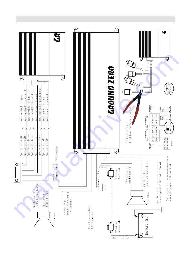 Ground Zero RADIOACTIVE GZRA MICRO FOUR Owner'S Manual Download Page 27