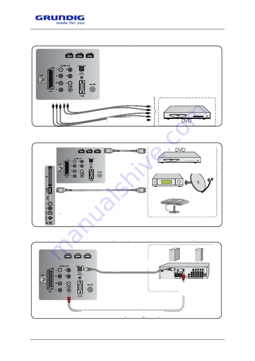 Grundig 40VLE630BH Скачать руководство пользователя страница 40