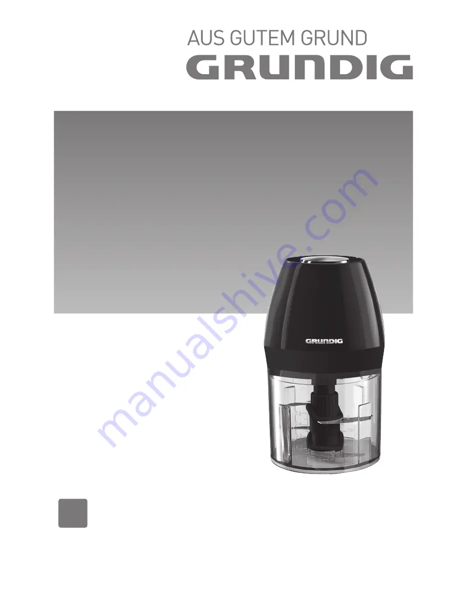 Grundig CH 6280 L Instruction Manual Download Page 1