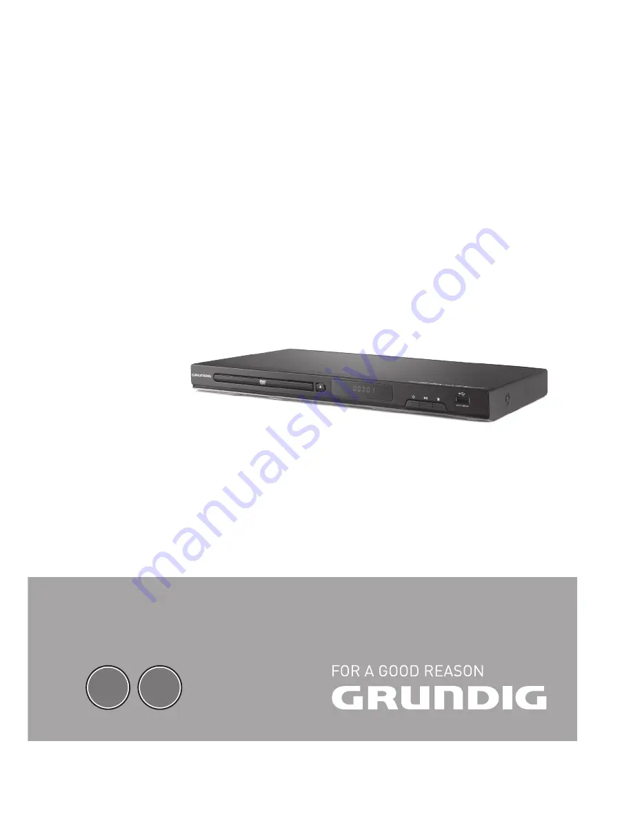 Grundig GDP 5500 Скачать руководство пользователя страница 1