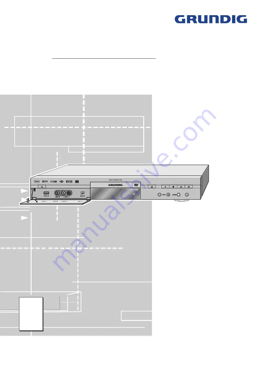 Grundig GDR 5550 HDD Service Manual Download Page 1