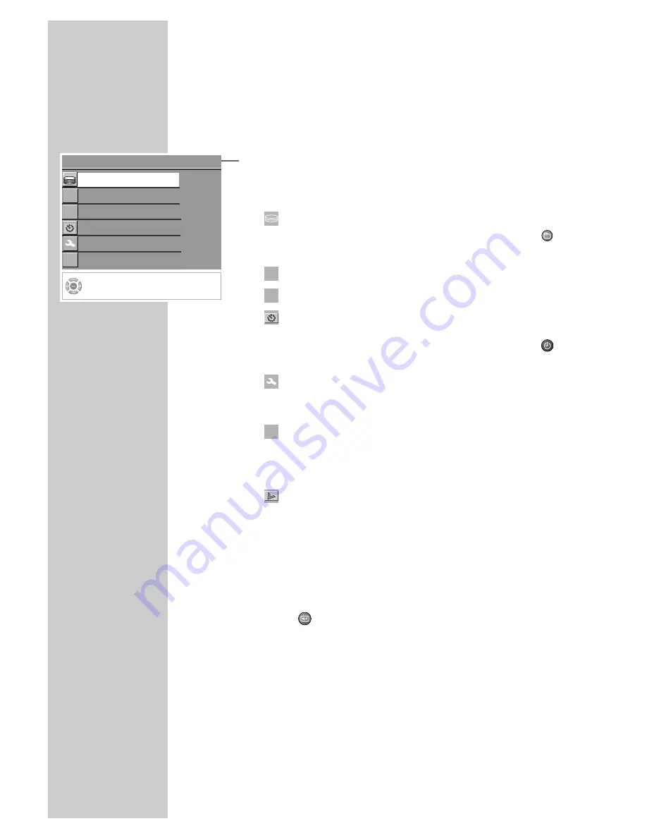 Grundig GDR 5550 HDD User Manual Download Page 10