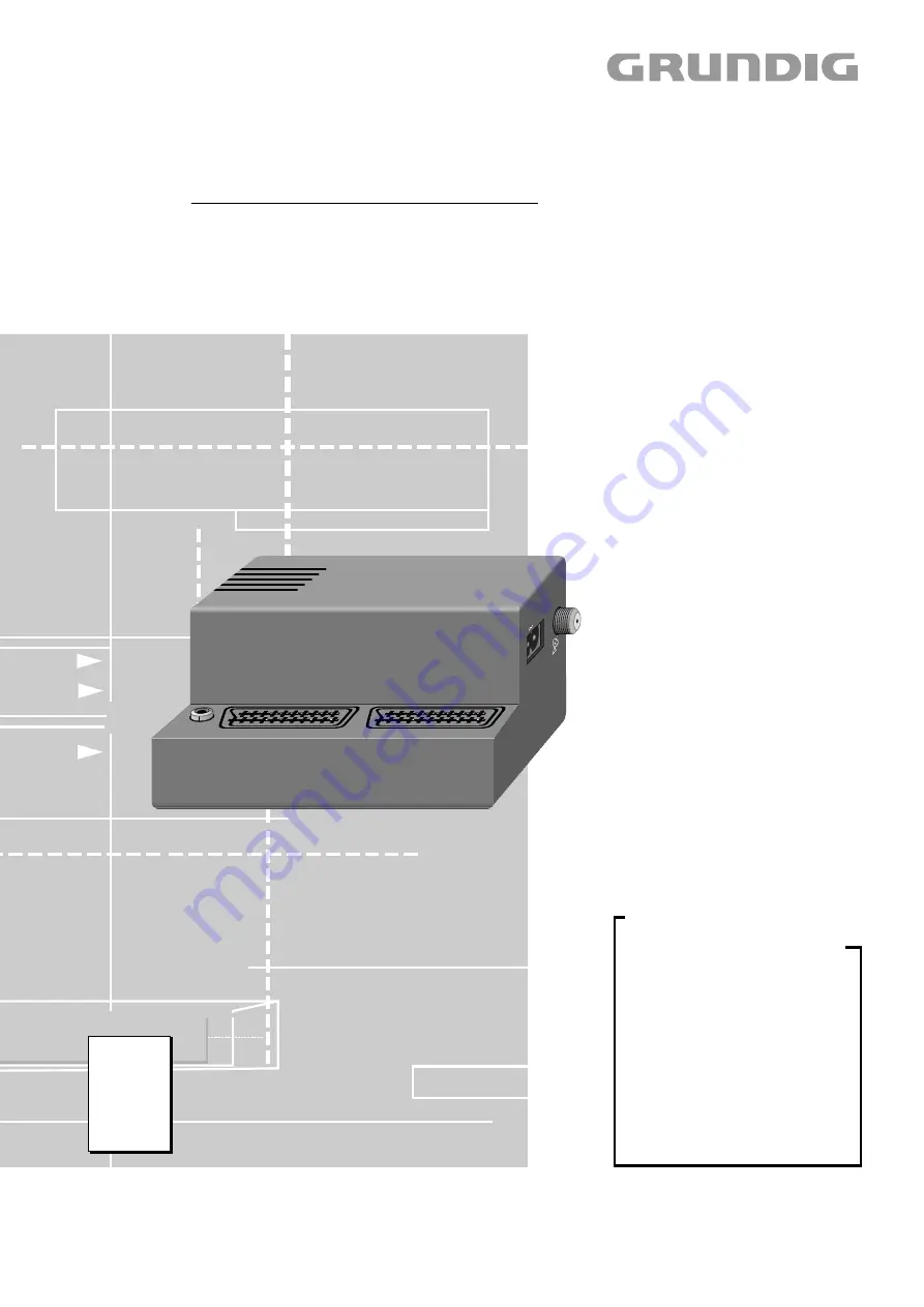 Grundig SAT Series Service Manual Download Page 1