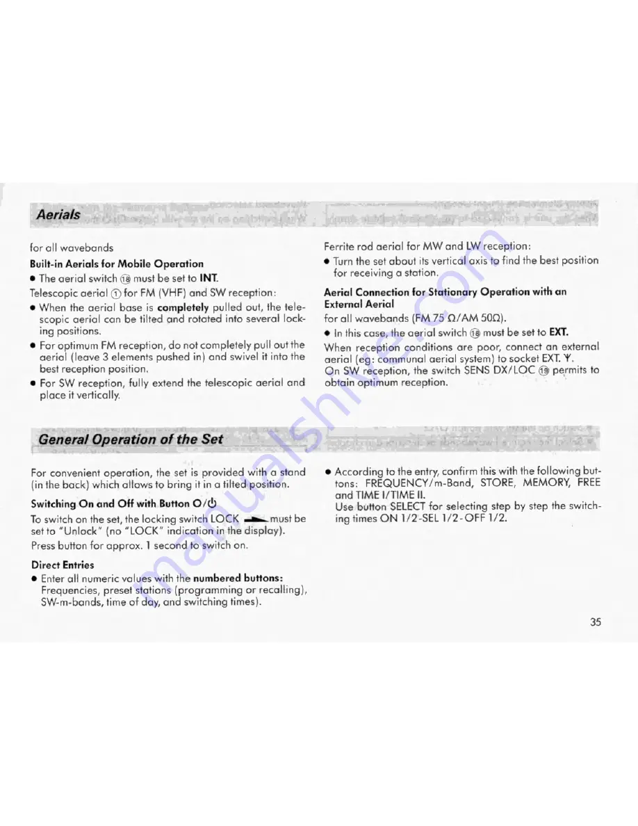 Grundig Satellit 500 User Manual Download Page 9