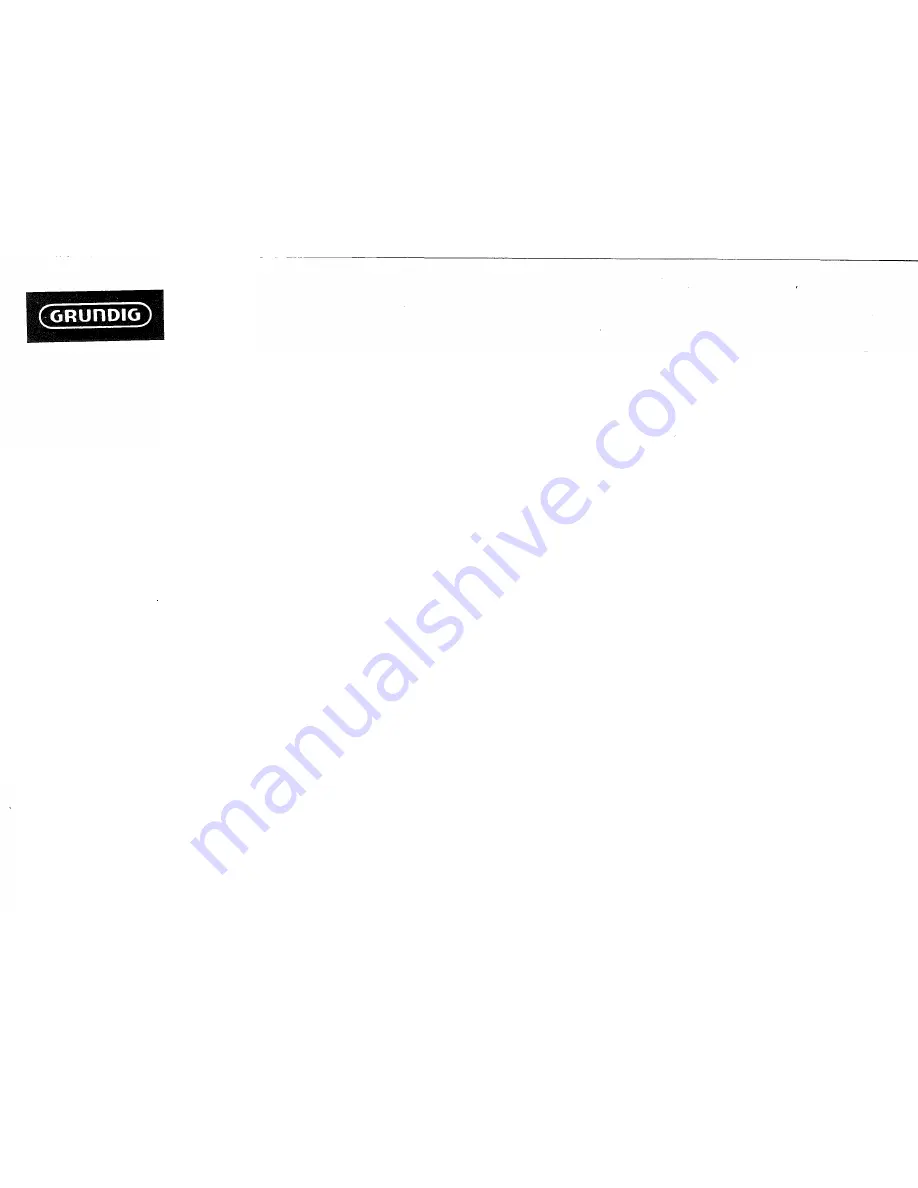 Grundig TK 146 Operating Instructions Manual Download Page 6