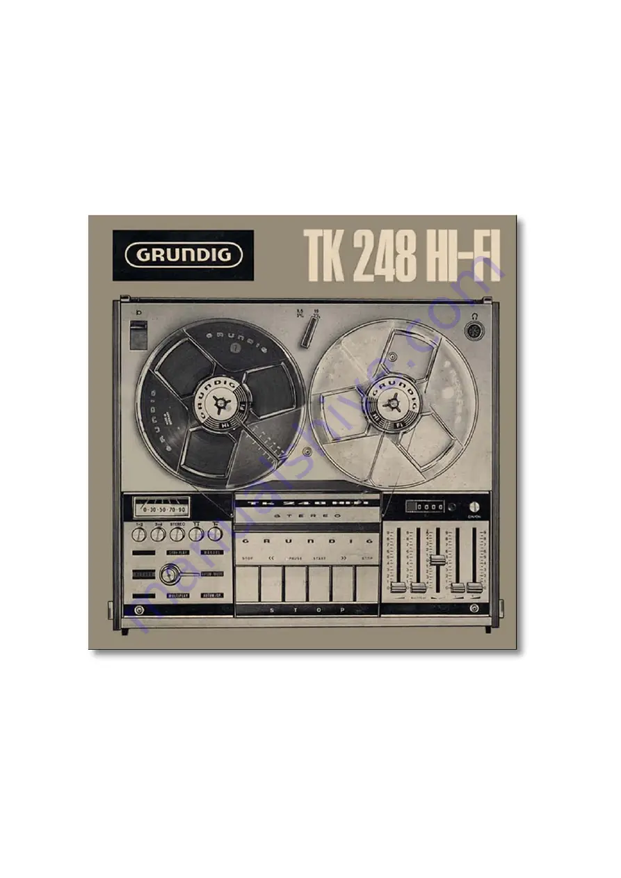 Grundig TK 248 HI-FI Скачать руководство пользователя страница 1