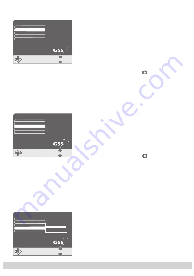 GSS DRS 550 HDMI Operating Instructions Manual Download Page 28