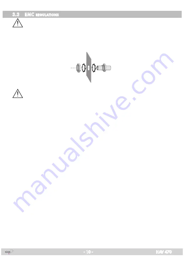 GSS HAV 470 Assembly Instructions Manual Download Page 10