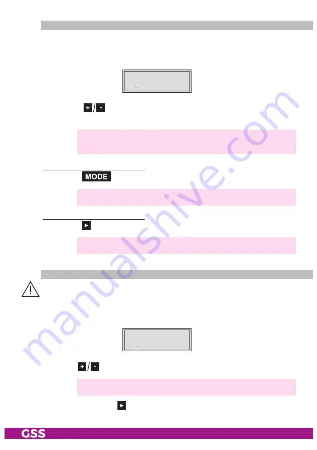 GSS HDMT 1000 SPTS Assembly Instruction Manual Download Page 21