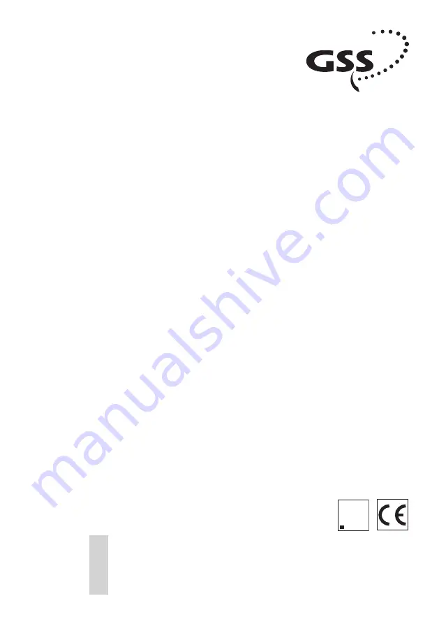 GSS HDTV 1000 MPTS Assembly Instructions Manual Download Page 1