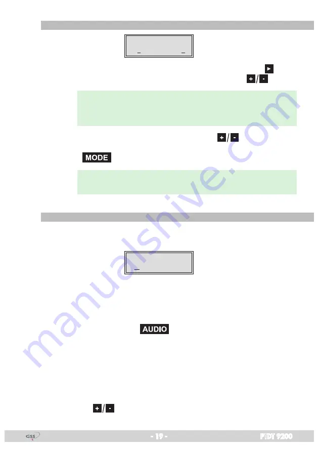 GSS PTDT 9200 Assebly Instructions Download Page 19