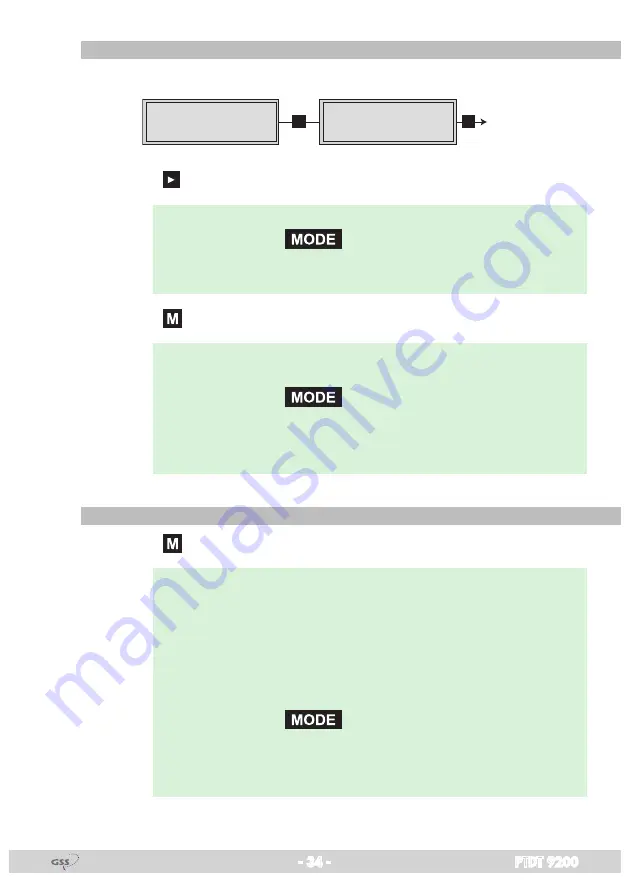 GSS PTDT 9200 Assebly Instructions Download Page 34