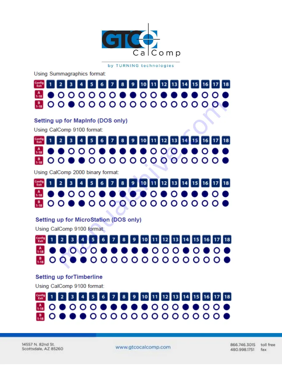 GTCO CalComp Drawingboard IV Скачать руководство пользователя страница 23