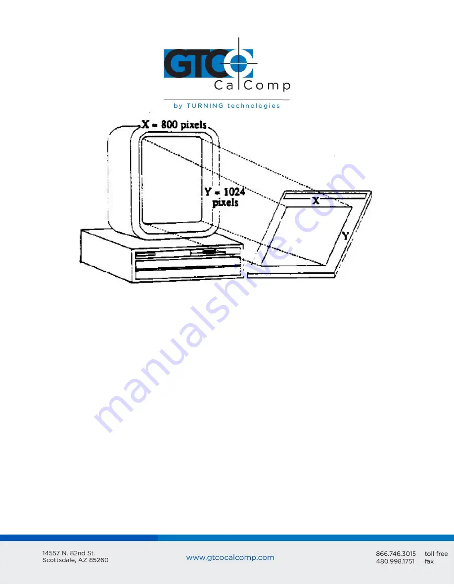 GTCO CalComp MM II 1201 Скачать руководство пользователя страница 28