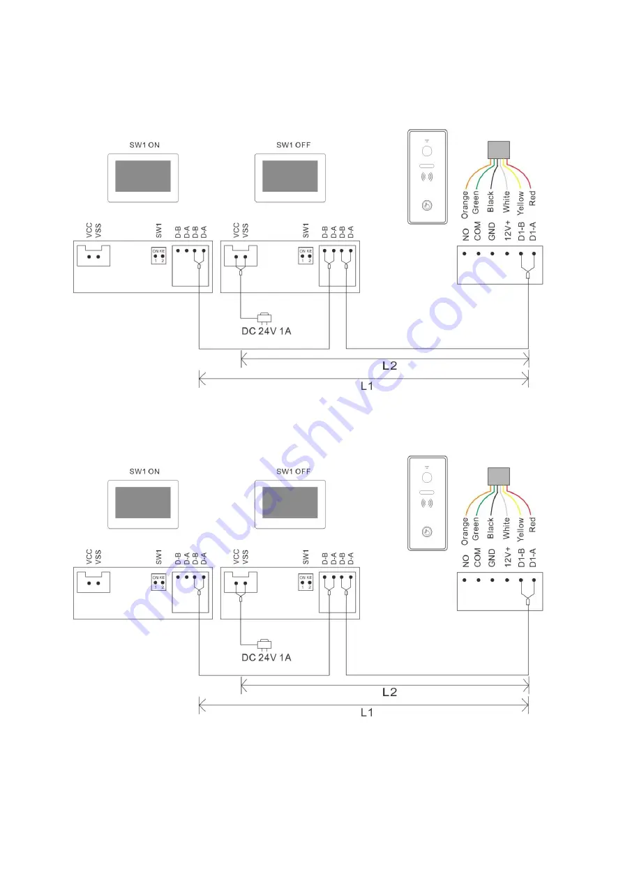 GUARDEON GPVM-B200T Operation Manual Download Page 8