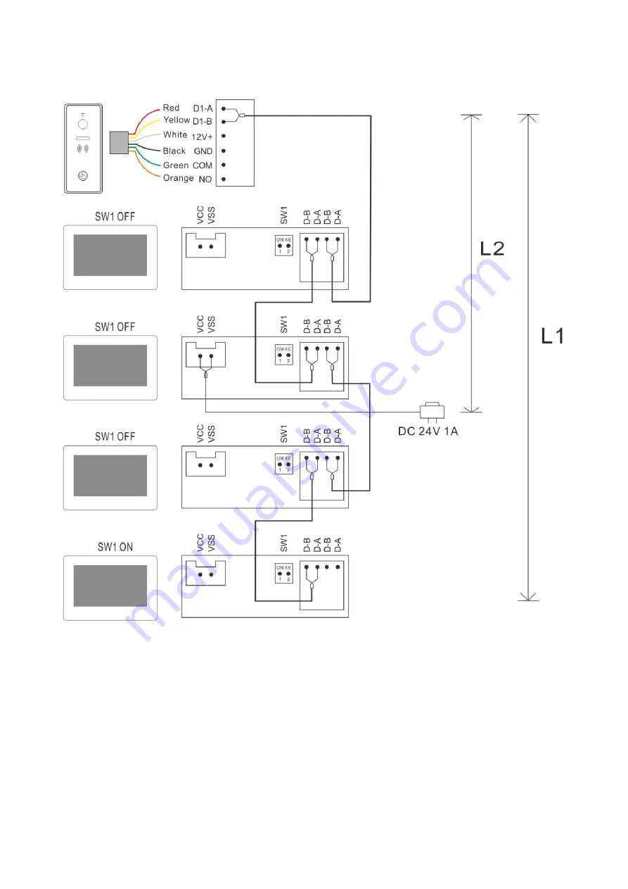 GUARDEON GPVM-B200T Operation Manual Download Page 9