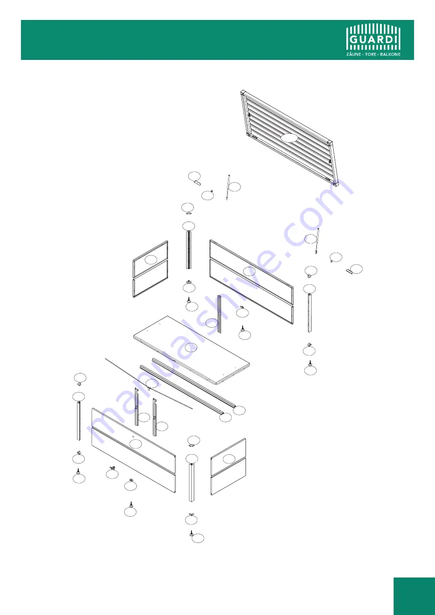 Guardi GARDEN BOX S Construction Manual Download Page 5