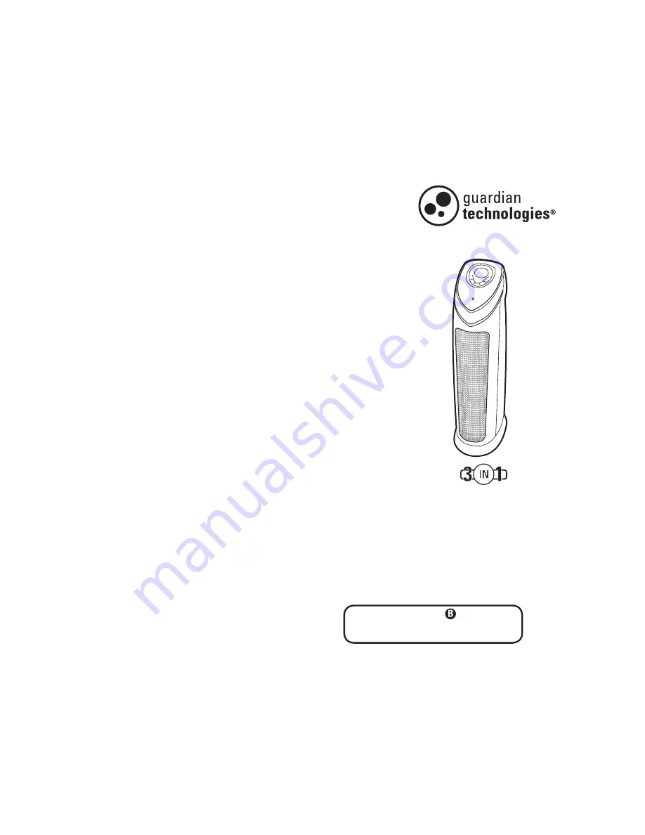 Guardian AC4850PT Use And Care Instruction Download Page 1