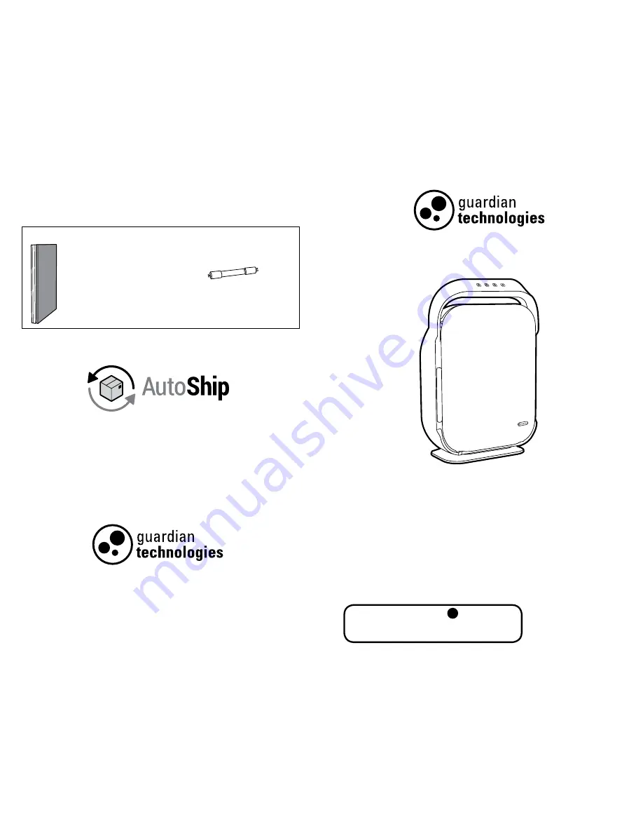 Guardian AC9200 Series Use & Care Instructions Manual Download Page 1