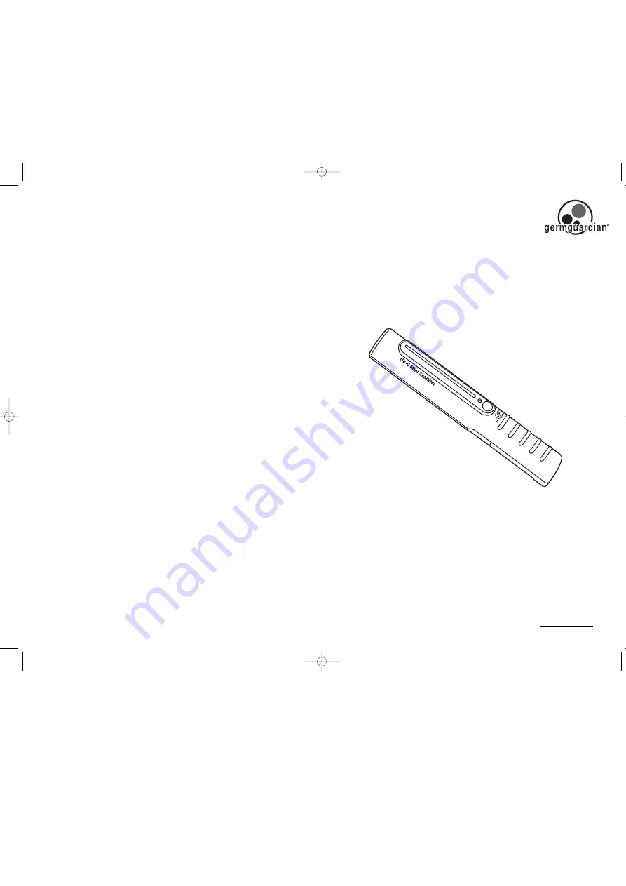 Guardian Germ Guardian LW9 Use & Care Instructions Manual Download Page 1