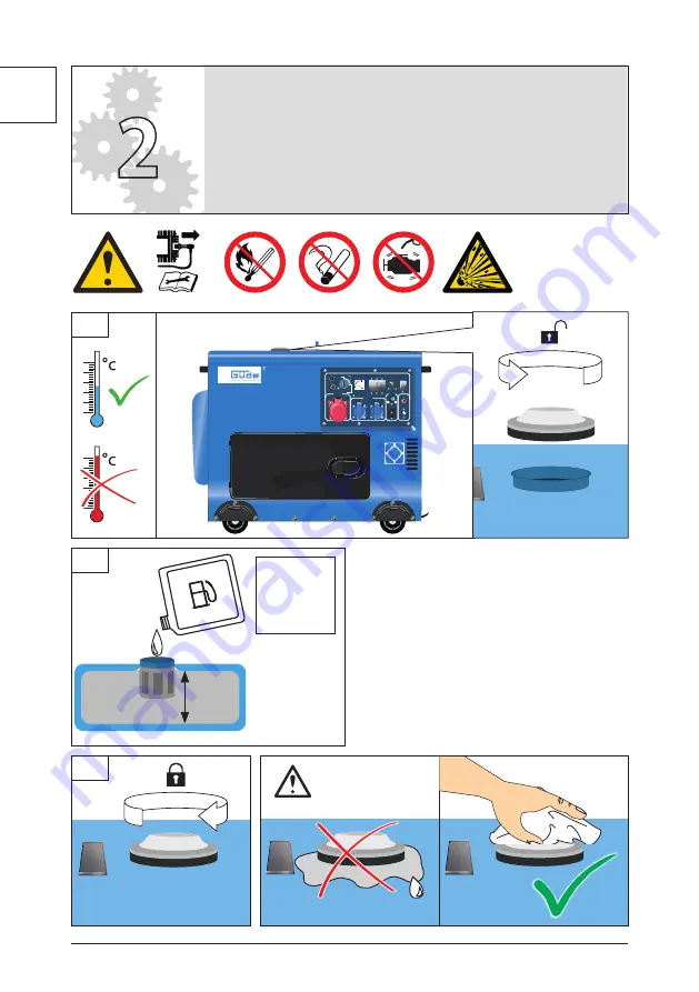 GÜDE 40588 Translation Of The Original Instructions Download Page 10