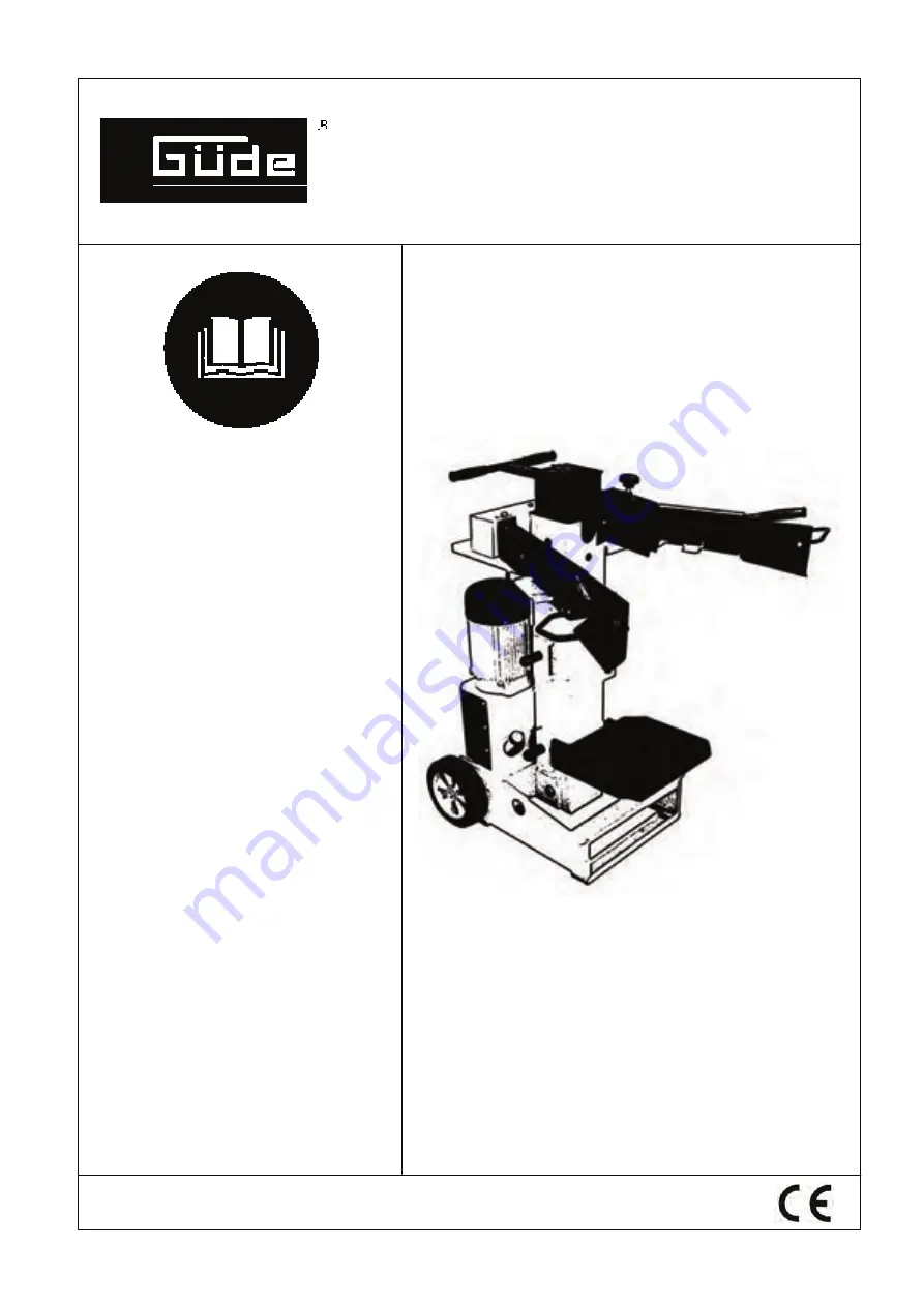 Gude DHH 1050/10 TP Translation Of Original Operating Instructions Download Page 1