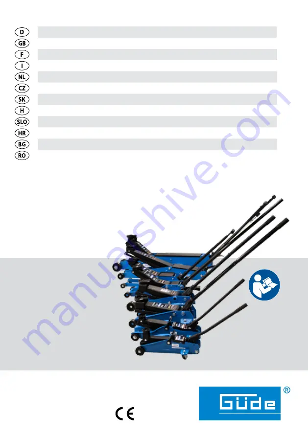 Gude GRH 2,5/460 L Original Instructions Manual Download Page 1