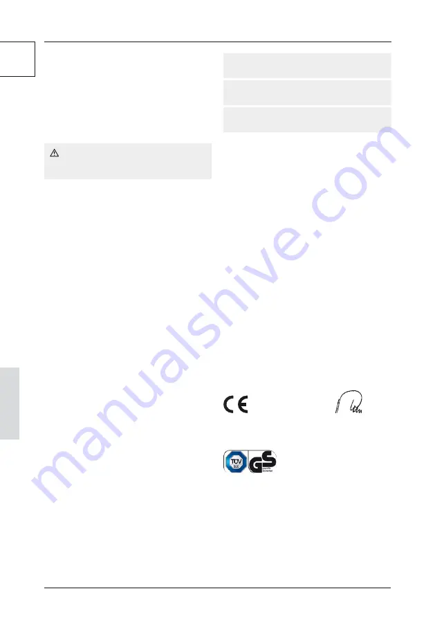 Gude KS 401 E Original Instructions Manual Download Page 70