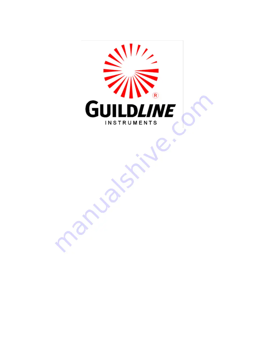 Guildline 7520 Operation And Instruction Manual Download Page 1