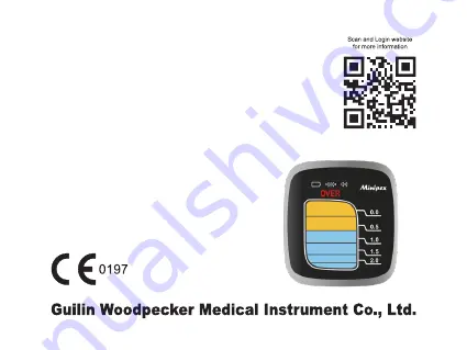 Guilin Woodpecker Medical Instrument Minipex Instruction Manual Download Page 1