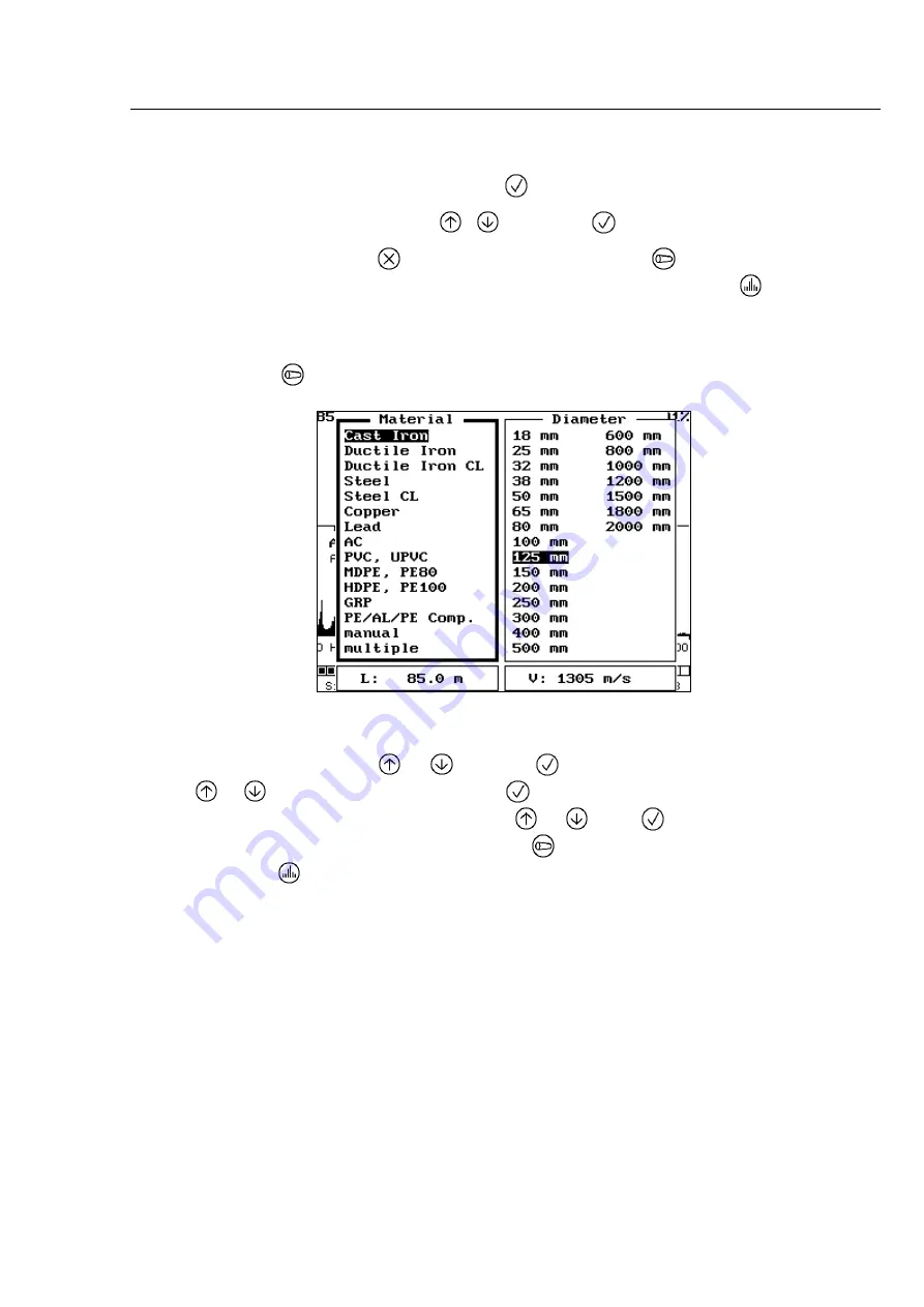 Gutermann AQUASCAN 610 Operating Manual Download Page 9