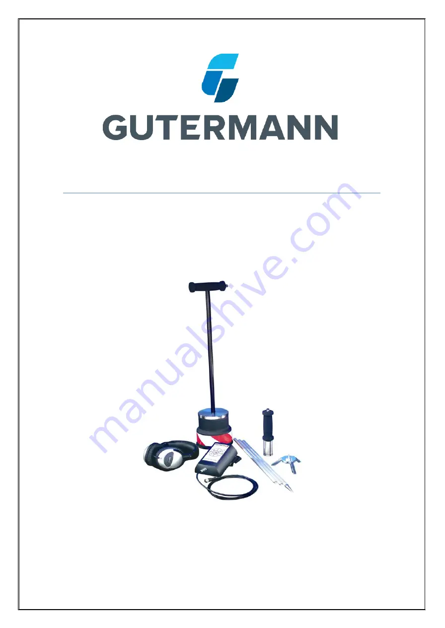 Gutermann AQUASCOPE 3 Скачать руководство пользователя страница 1