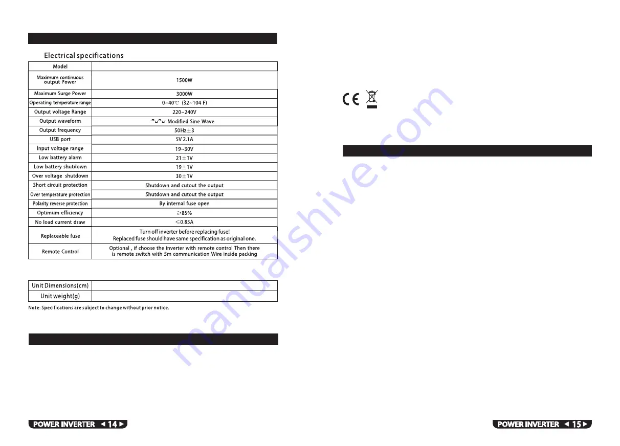 GVP 2221315 User Manual Download Page 9