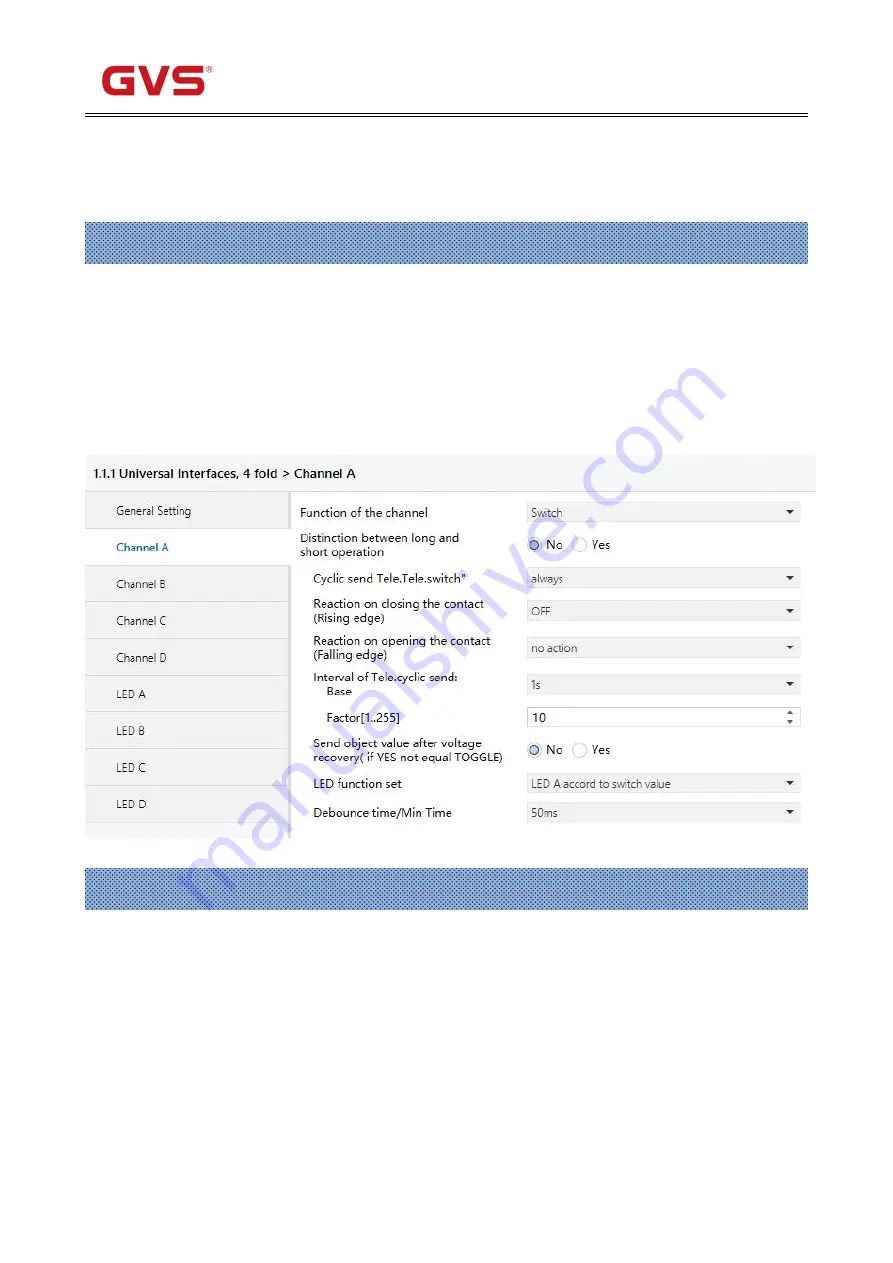 GVS KI/U 0401.1 User Manual Download Page 9