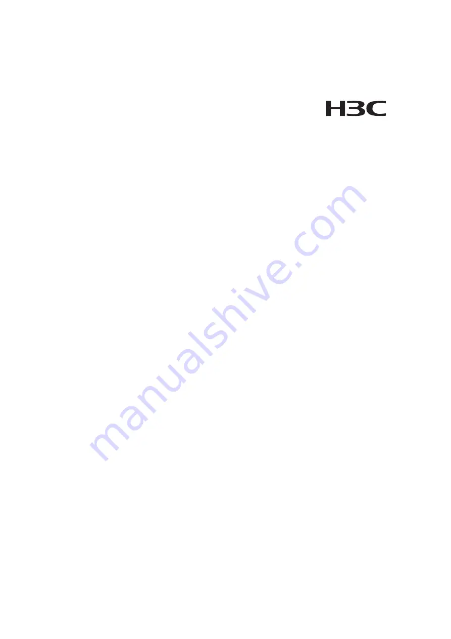 H3C S9500 Series Command Manual Download Page 1