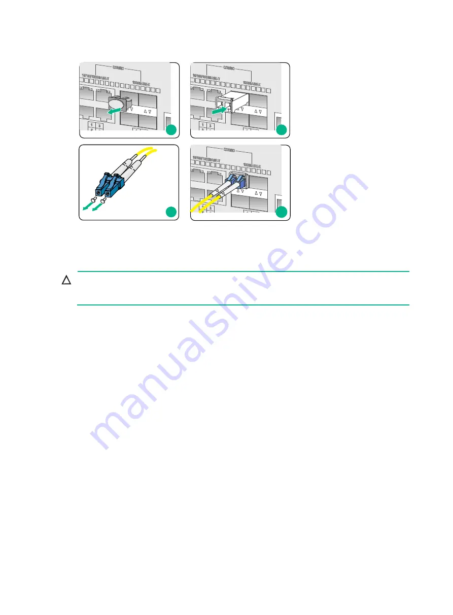 H3C SecPath L5000-E Installation Manual Download Page 25