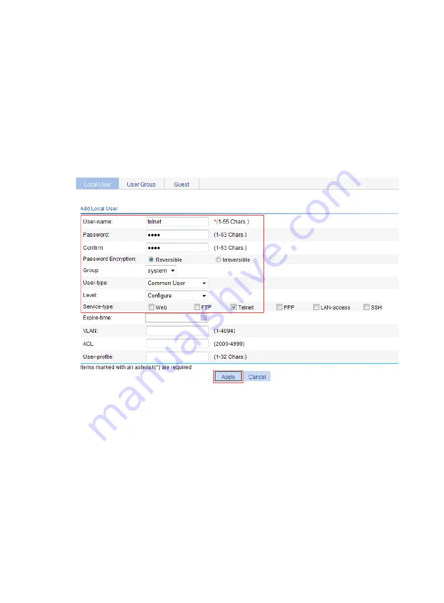 H3C WA2620X-AGNP Web-Based Configuration Manual Download Page 214