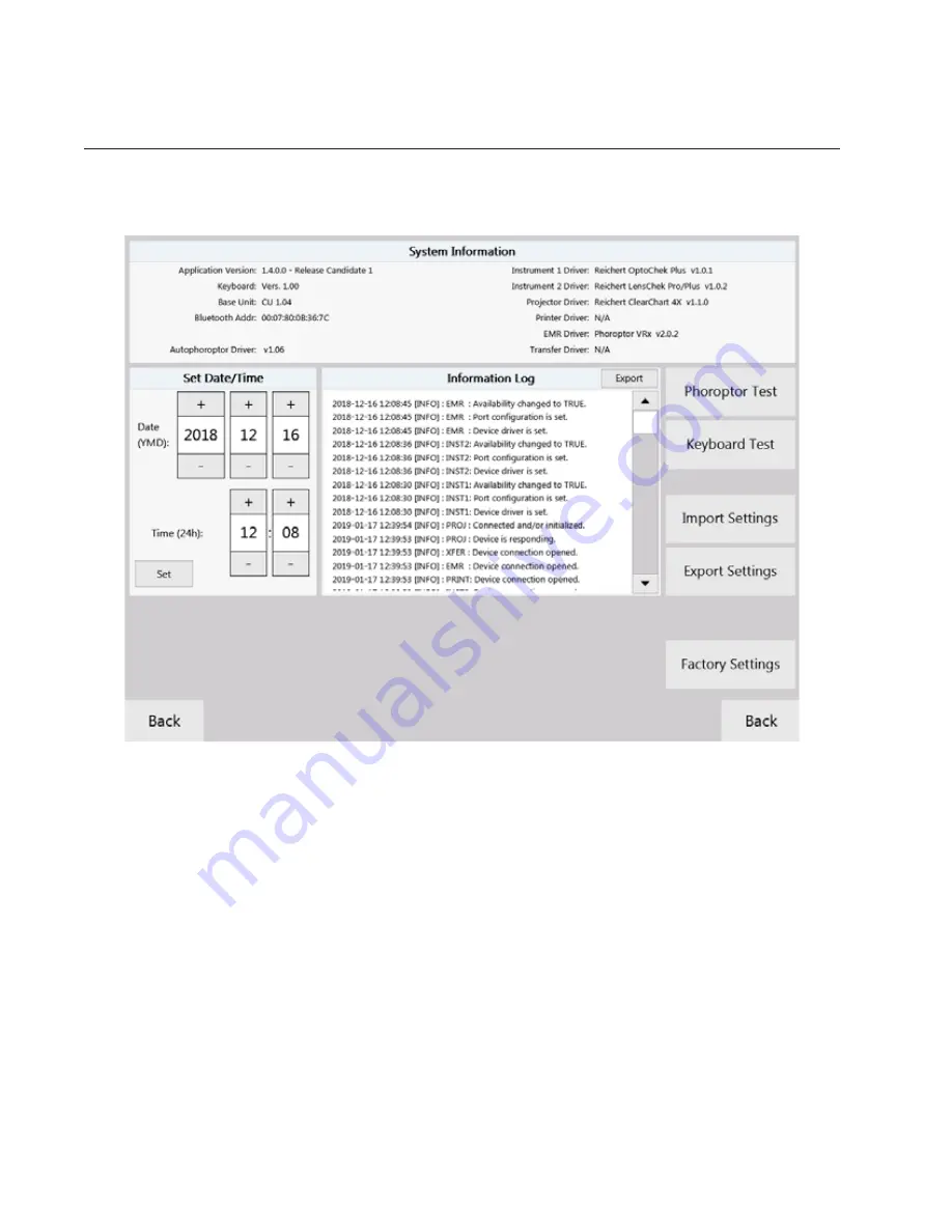 Haag-Streit VISUTRON 900 Touch Скачать руководство пользователя страница 72